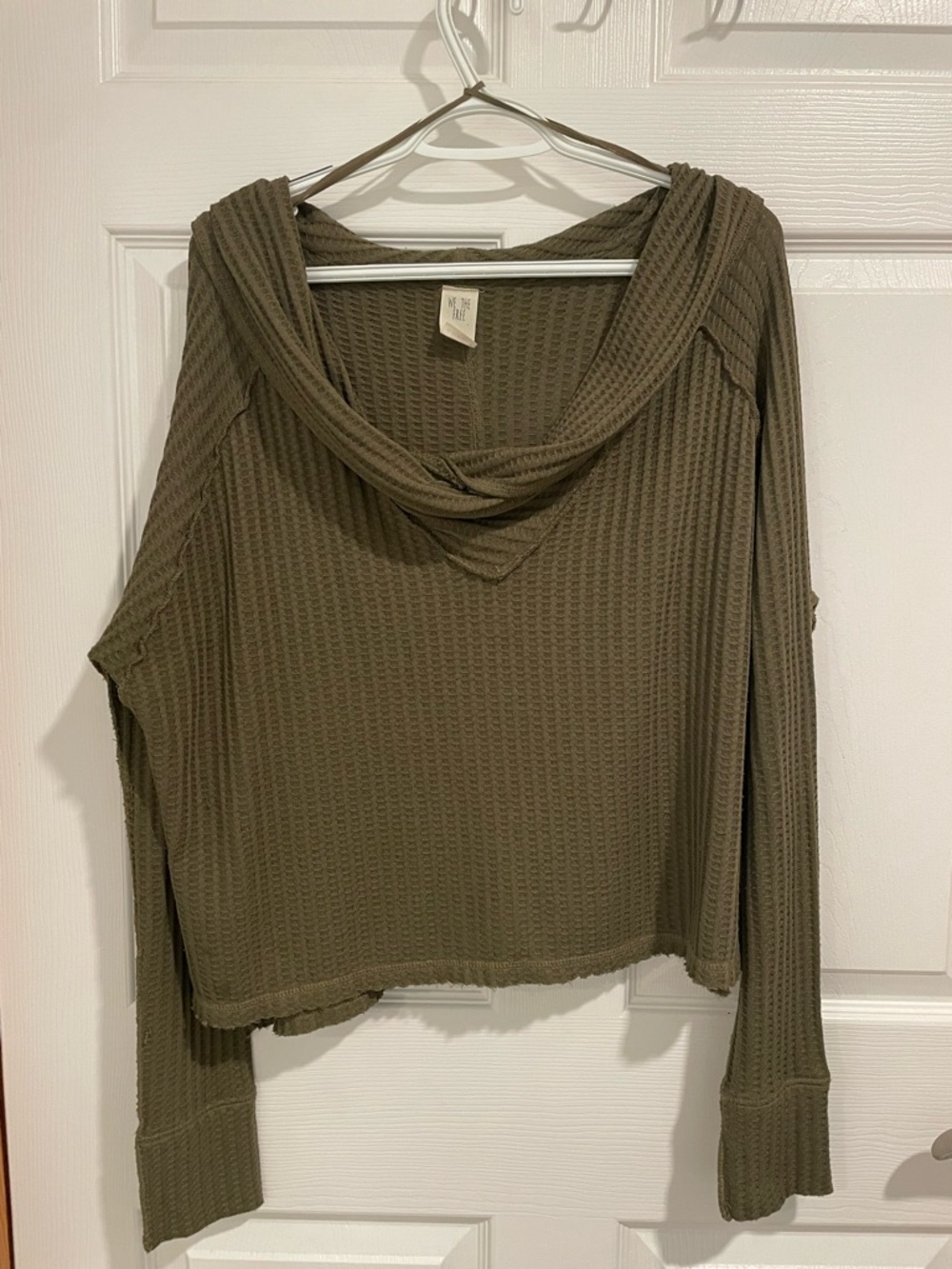 We the Free waffle top size M
